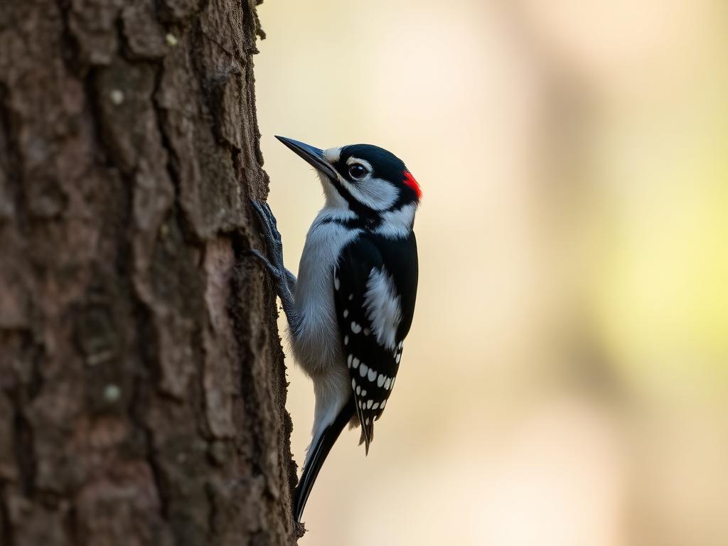 Downy Woodpecker (Dryobates pubescens)